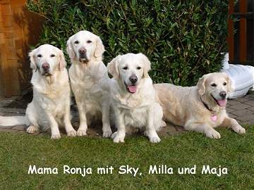 Ronja, Sky, Milla und Maja